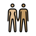 woman and man holding hands, medium-light skin tone, medium skin tone